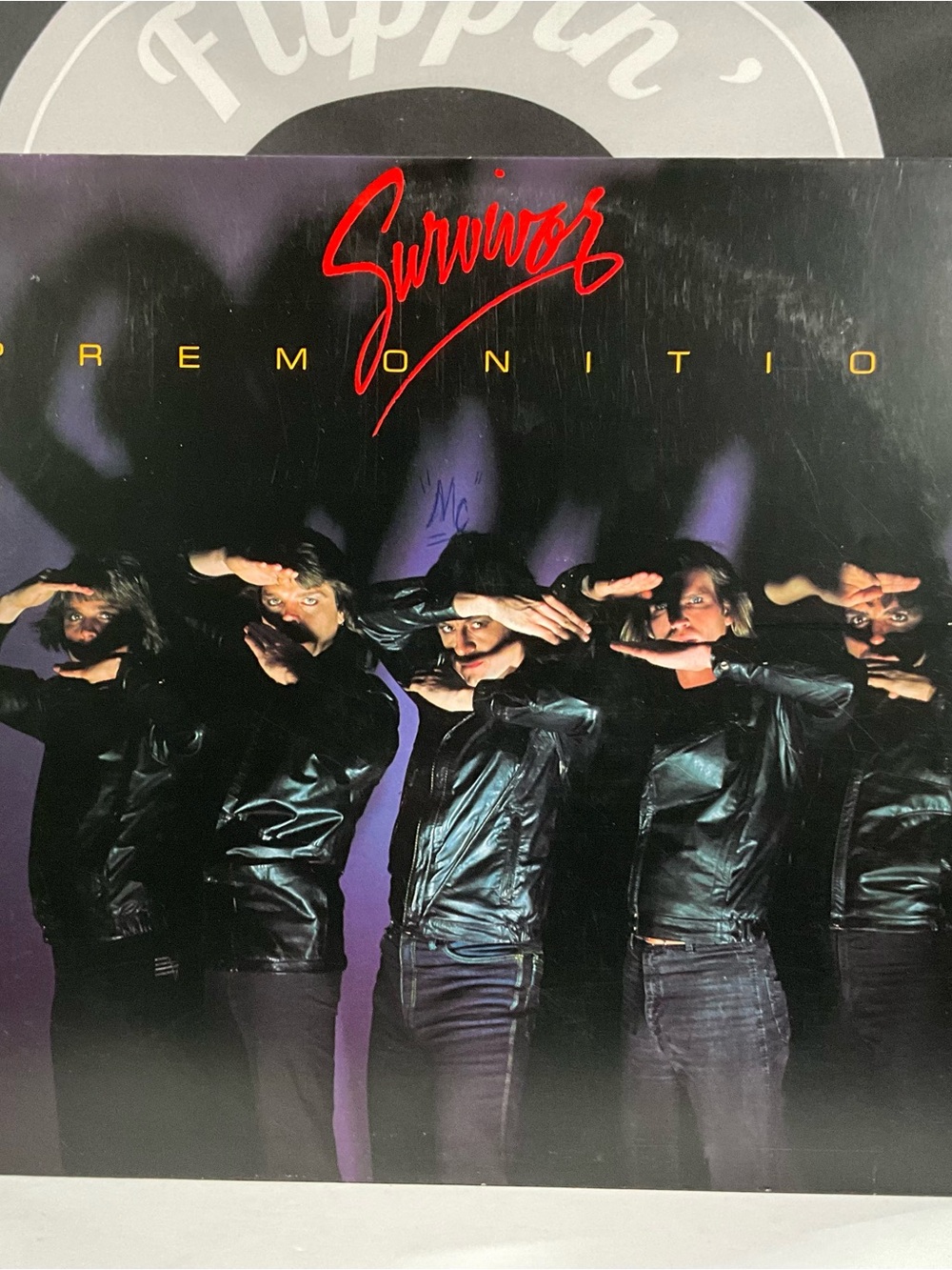 Survivor - Premonition LP (1981) Scotti Bros PZ 37549 - VG